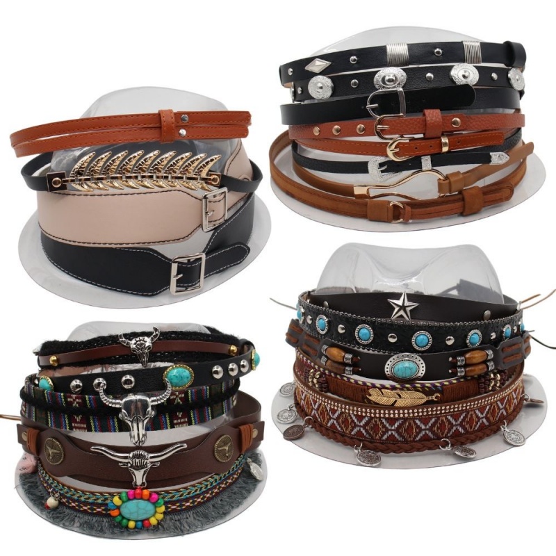 Men Accessories Ethnic - Cintura in Stile Etnico Retrò, Fascia
