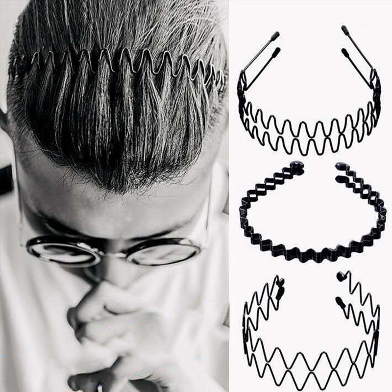 Men Accessories Earrings - Fascia per capelli unisex in metallo