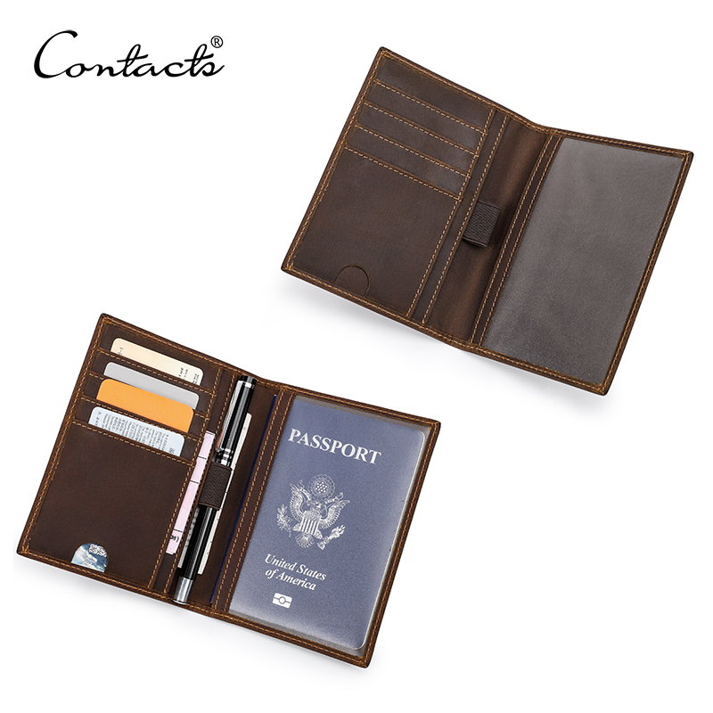 Men'S Accessories On Sale - Porta Passaporto CONTACT'S per Uomo in