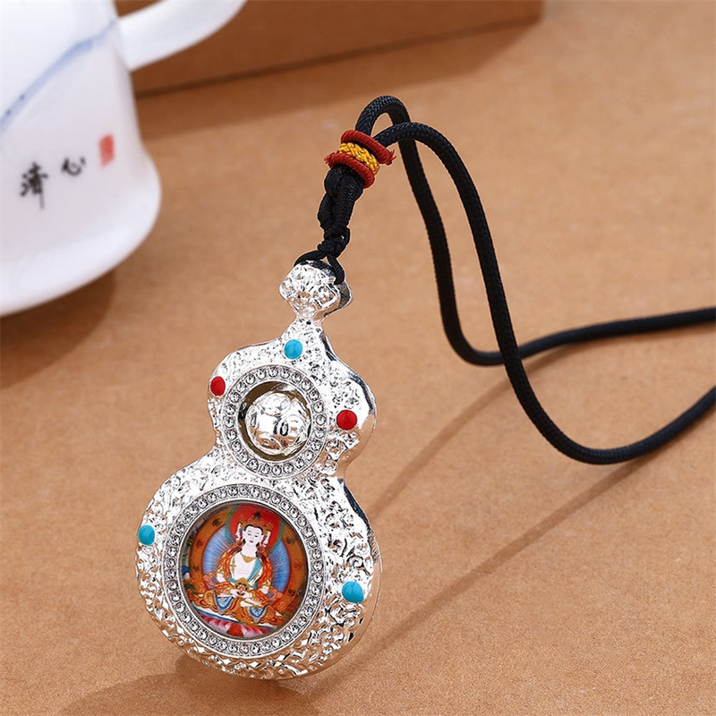 Men Accessories Ethnic - Collana Blessing White Tara, Gioielli da