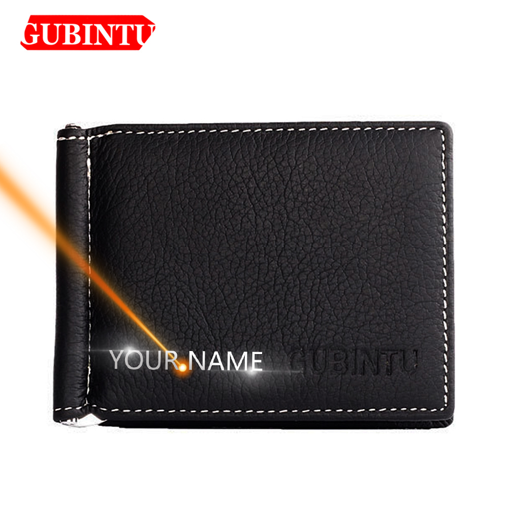 Money Clip Slim - Nome incisione fermasoldi Mini portafogli borsa