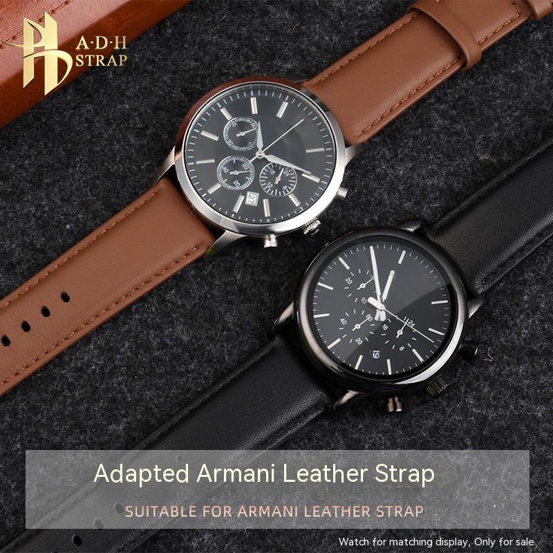 Men'S Accessories Armani - Cinturino in pelle di vitello morbido