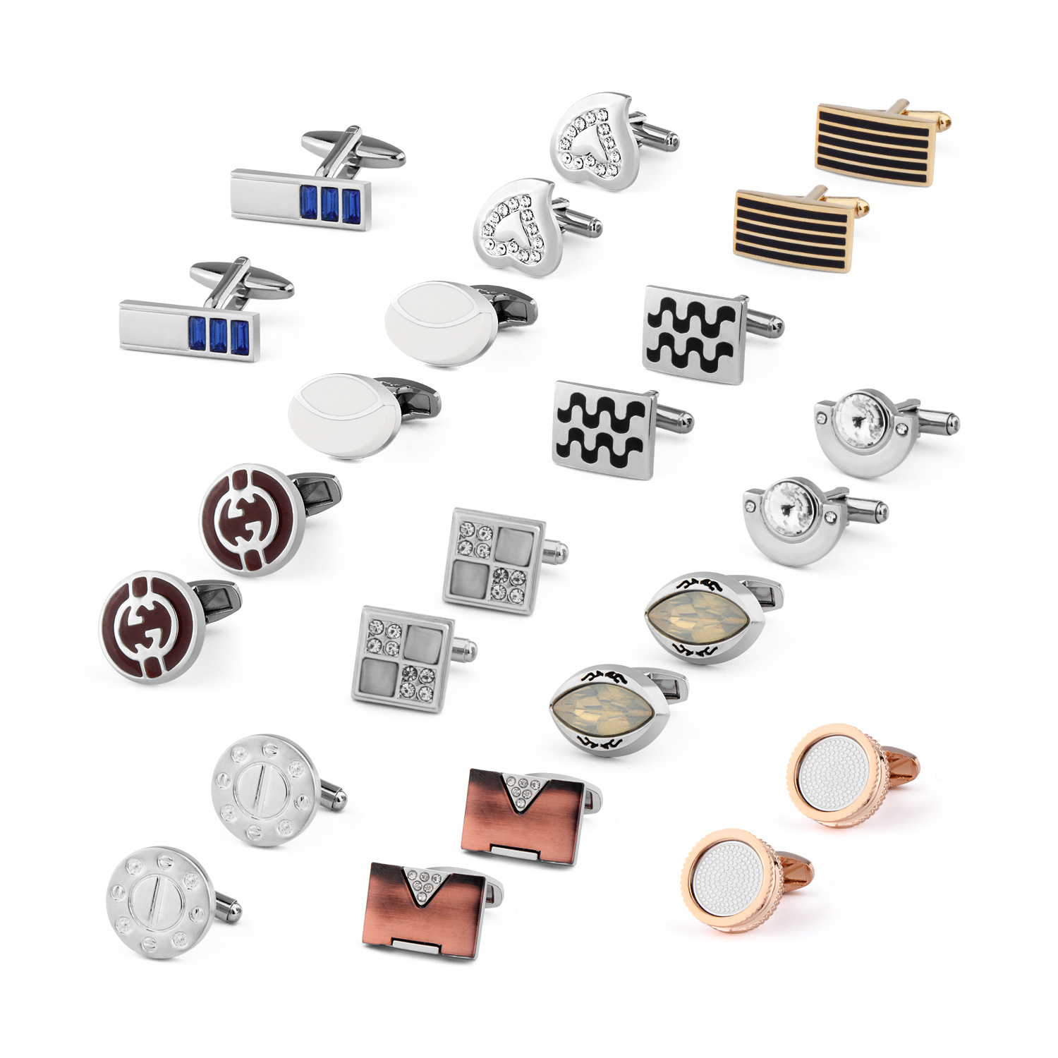 1 paio di gemelli per accessor - Men'S Minimalist Accessories recensione e prezzo