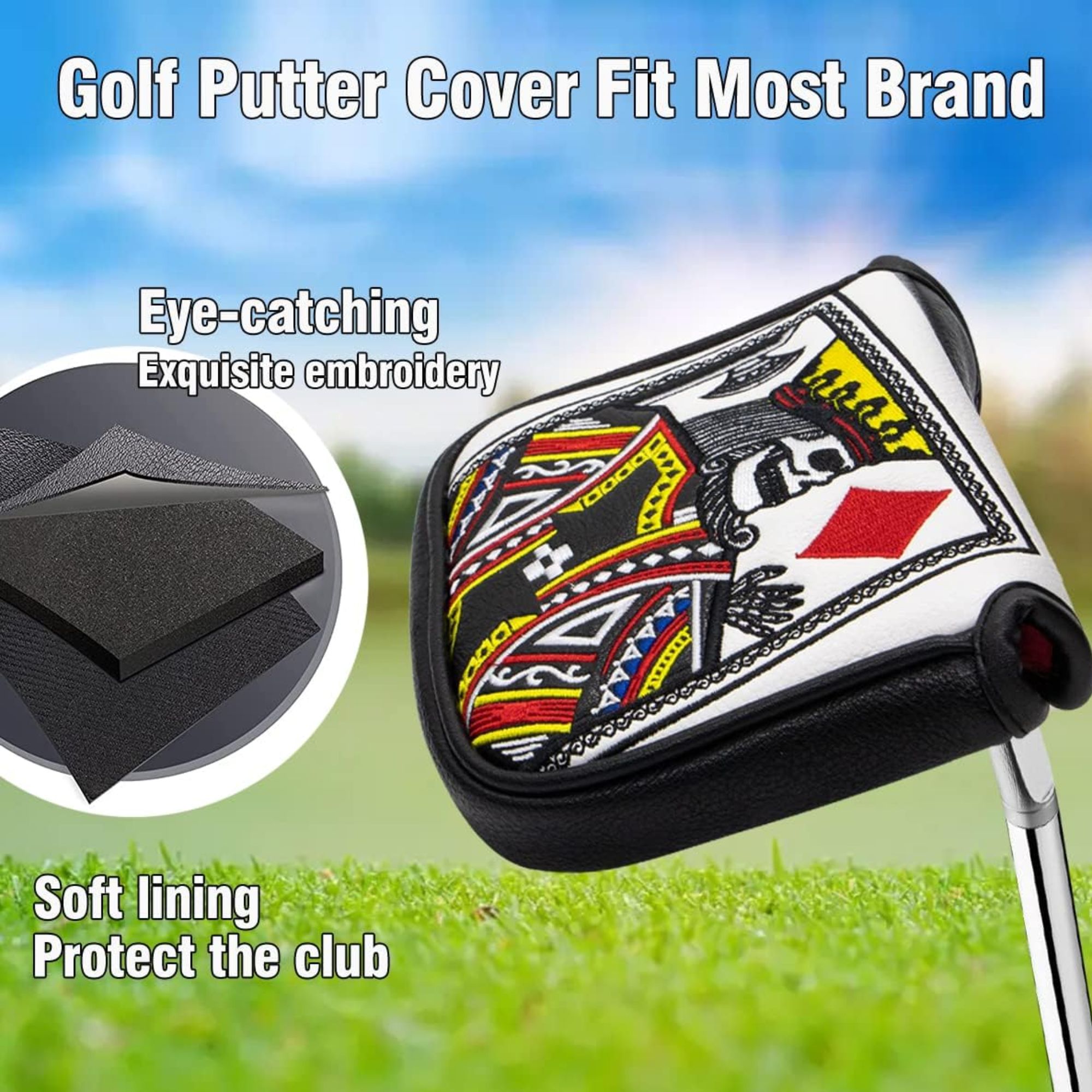 Putter con mazzuolo ricamato K - Men'S Accessories Golf recensione e prezzo