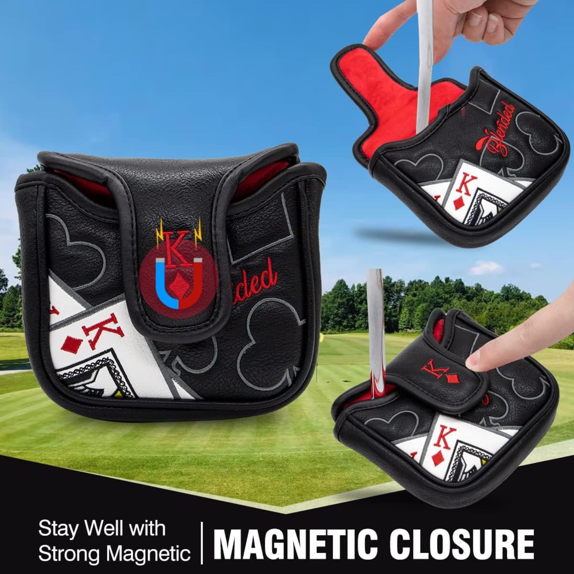 Putter con mazzuolo ricamato K - Men'S Accessories Golf recensione e prezzo