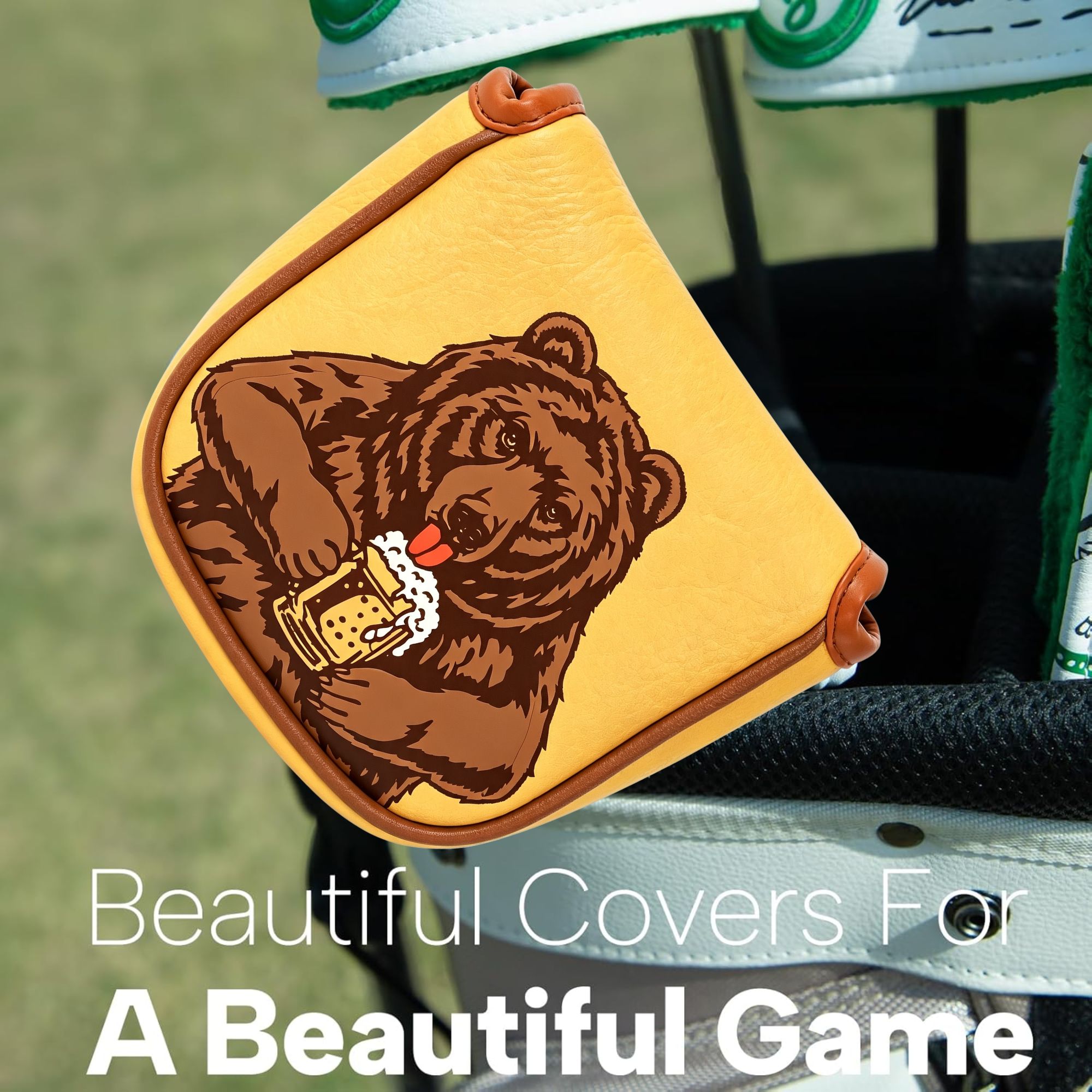 Copritesta da golf ricamato co - Men'S Accessories Golf recensione e prezzo