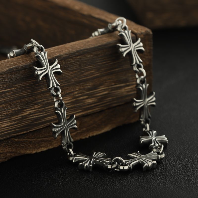 Catena punk con collana croce  - Men'S Accessories Premium recensione e prezzo