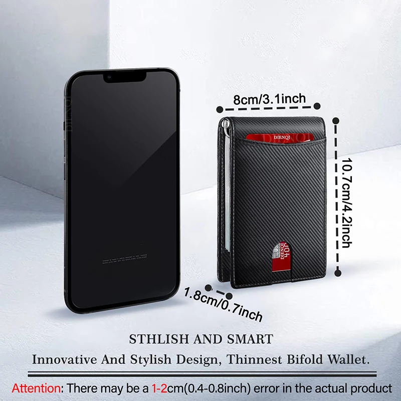 Portacarte RFID da Uomo, Porta - Money Clip Slim recensione e prezzo