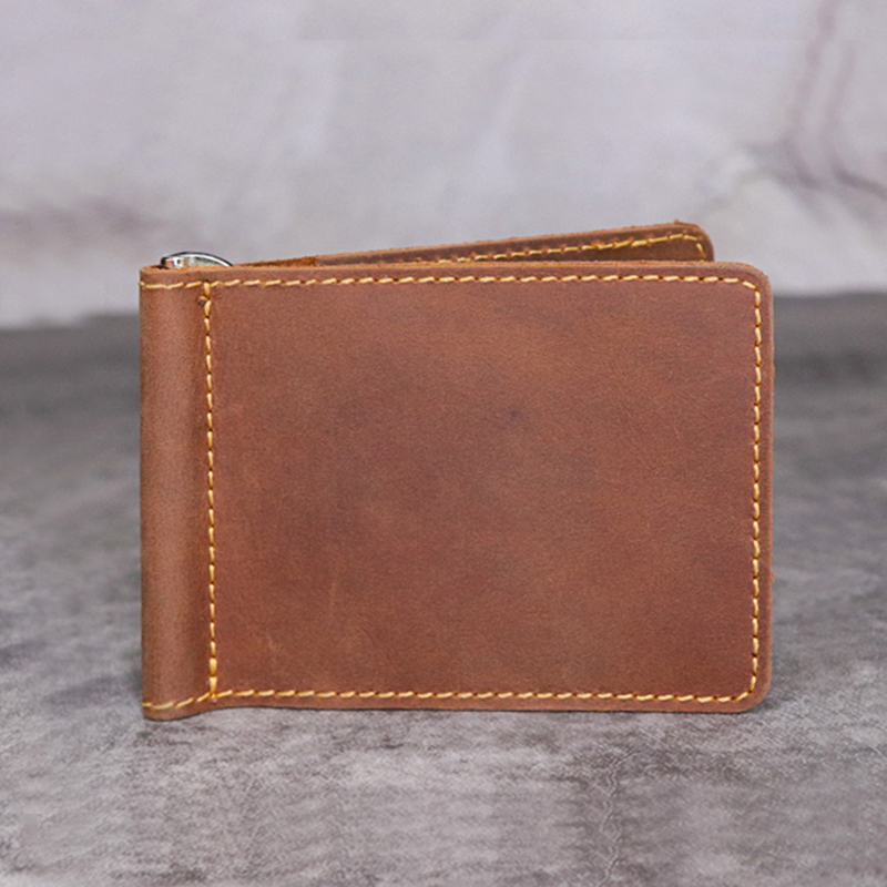 Fatti a mano del Cuoio Genuino - Money Clip Slim recensione e prezzo