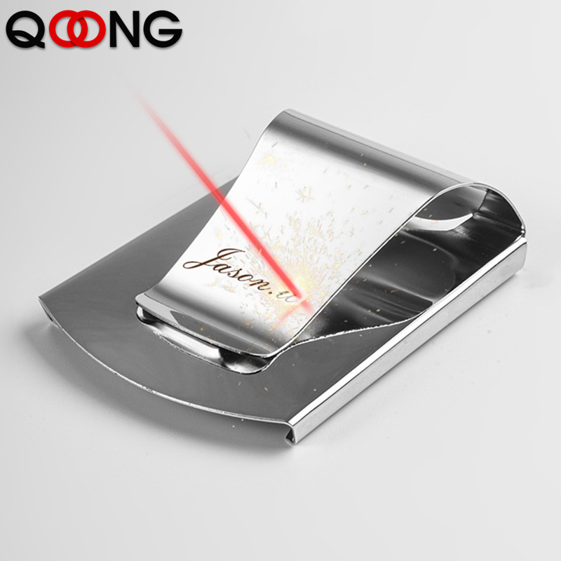 QOONG Lettering Personalizzato - Money Clip Slim recensione e prezzo