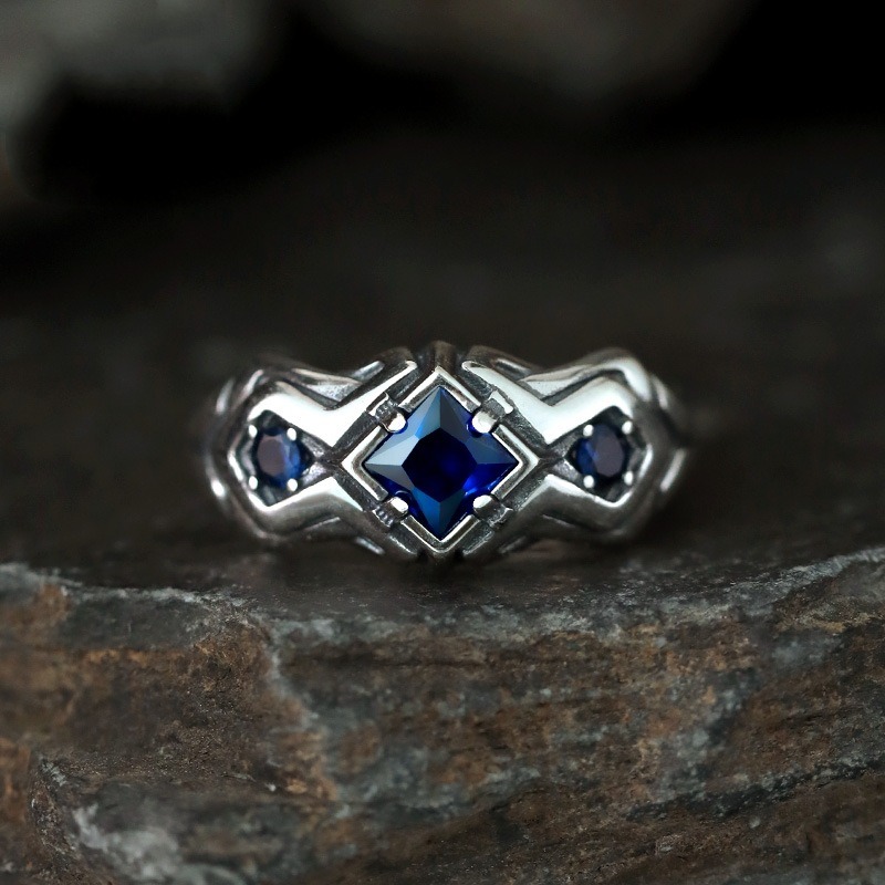 Nuovo anello retrò con zirconi - Men'S Accessories High End recensione e prezzo