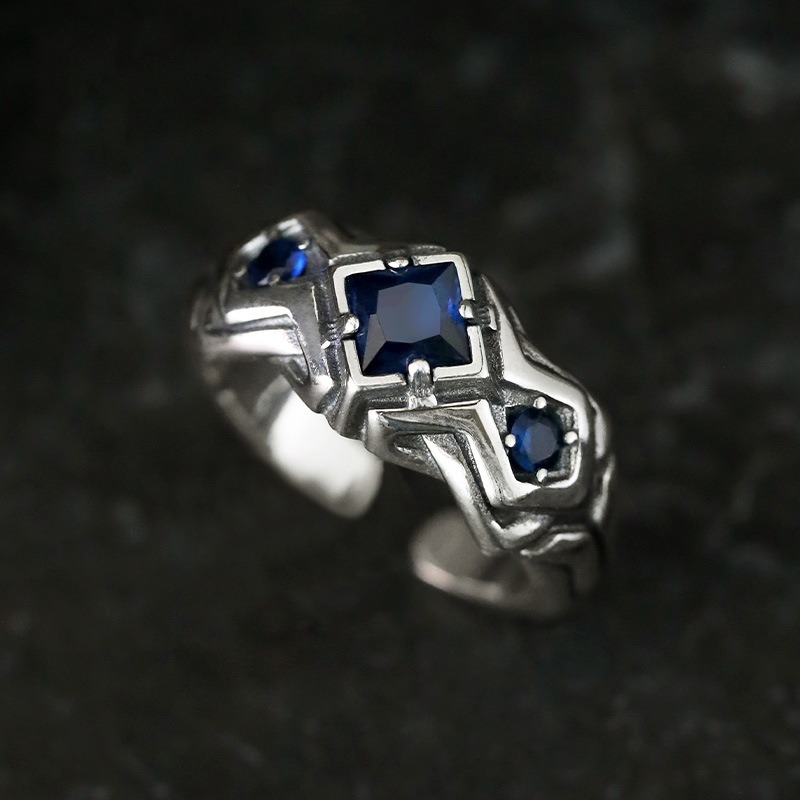 Nuovo anello retrò con zirconi - Men'S Accessories High End recensione e prezzo