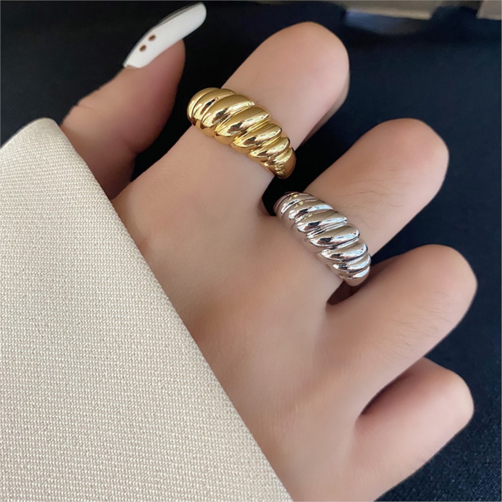 Anelli a Croissant Intrecciati - Men'S Minimalist Accessories recensione e prezzo