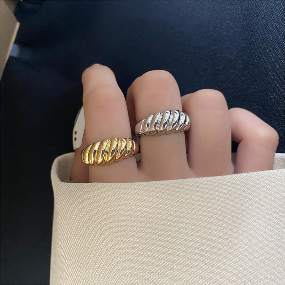 Anelli a Croissant Intrecciati - Men'S Minimalist Accessories recensione e prezzo
