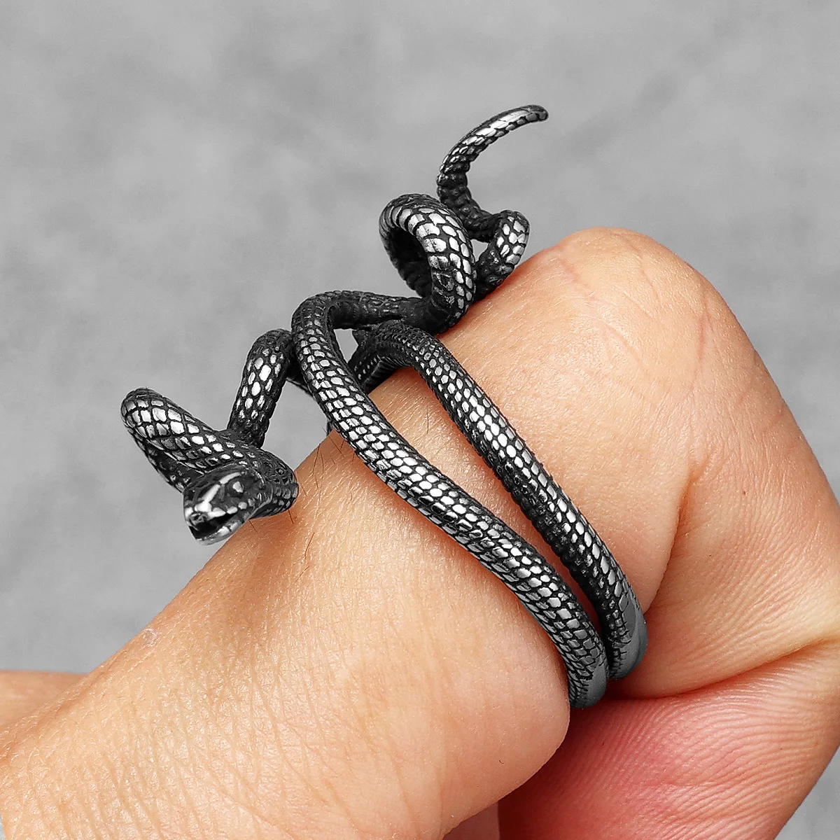 Anello serpente velenoso Anell - Men'S Accessories Best recensione e prezzo