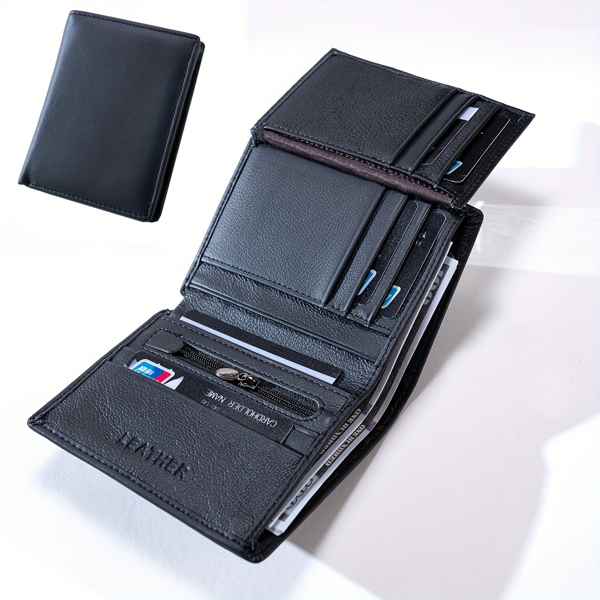 1 portafoglio da uomo in pelle - Money Clip Slim recensione e prezzo