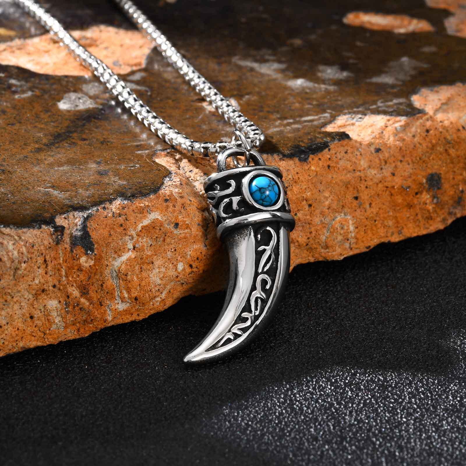 Collana con ciondoli in corno  - Men Accessories Ethnic recensione e prezzo