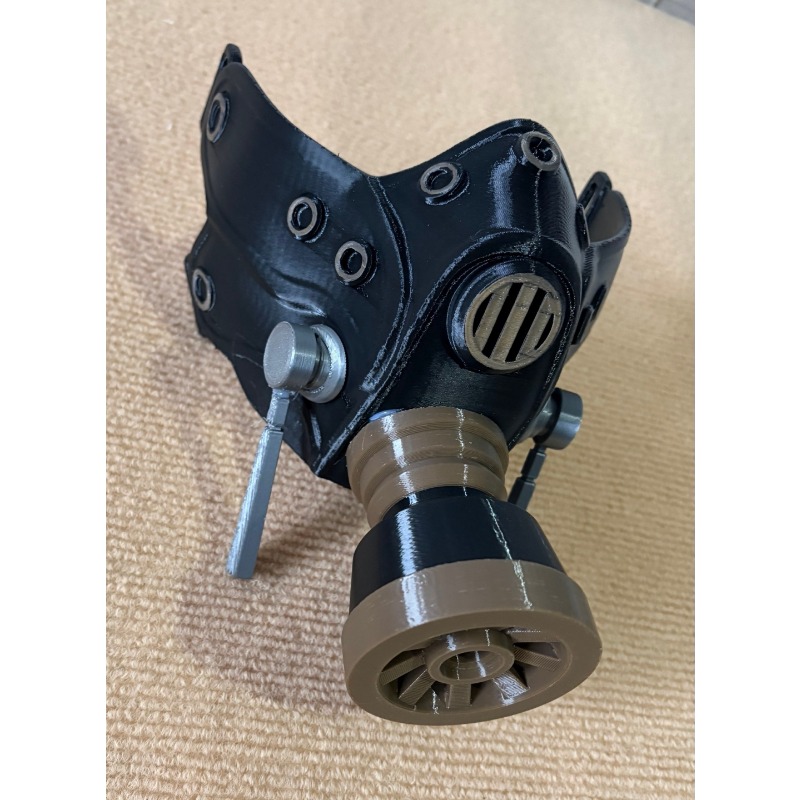 Maschera Antigas Nera Stampata - Men'S Accessories With Suits recensione e prezzo