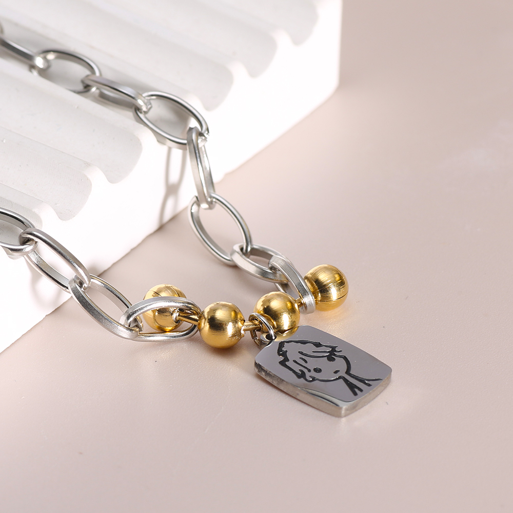 Collana con Ciondolo Quadrato  - Men'S Accessories High End recensione e prezzo