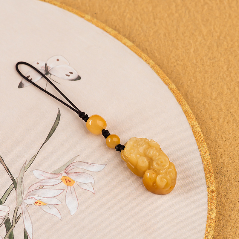 Classico portachiavi giallo gi - Men Accessories Ethnic recensione e prezzo
