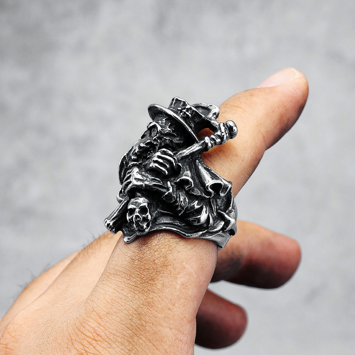Raven Falce Anelli da uomo in  - Men'S Accessories Best recensione e prezzo