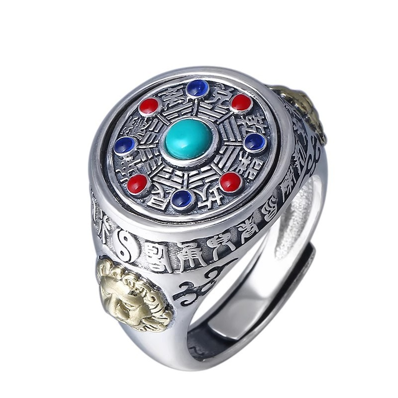 Anello in smalto colorato stil - Men Accessories Ethnic recensione e prezzo