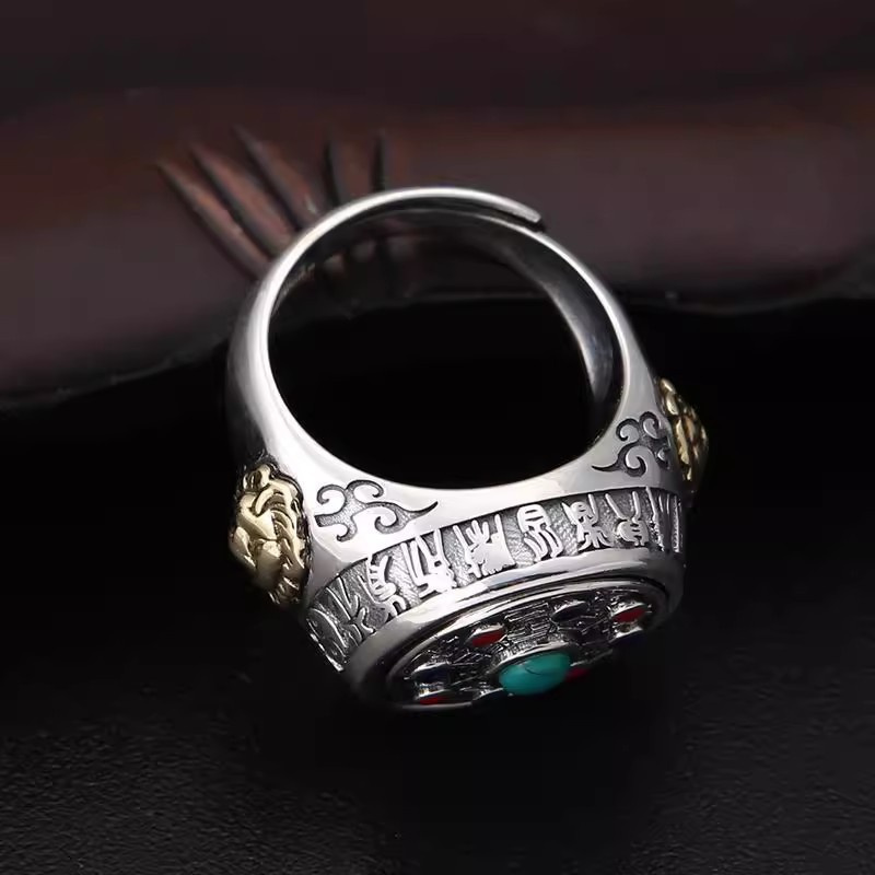 Anello in smalto colorato stil - Men Accessories Ethnic recensione e prezzo