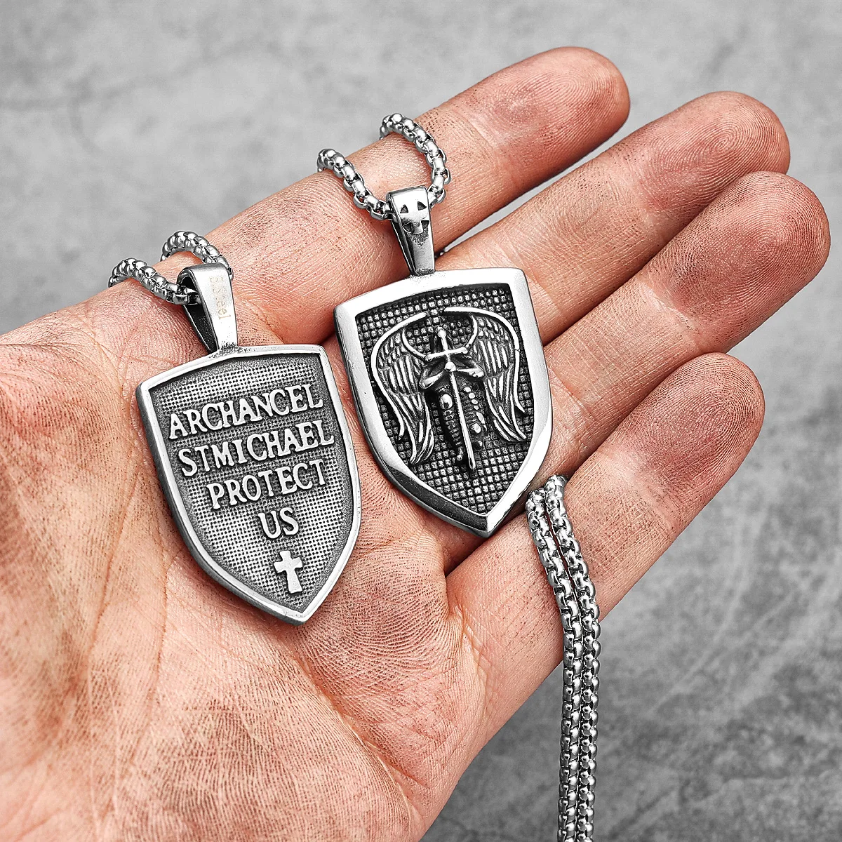 Arcangelo St. Michael Pendenti - Men'S Accessories Best recensione e prezzo